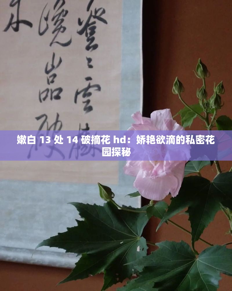 嫩白 13 处 14 破摘花 hd：娇艳欲滴的私密花园探秘