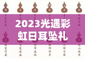 2023光遇彩虹日耳坠礼包价格解析，价值评估与高效管理利用策略