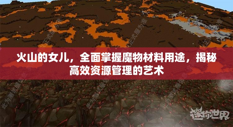 火山的女儿，全面掌握魔物材料用途，揭秘高效资源管理的艺术