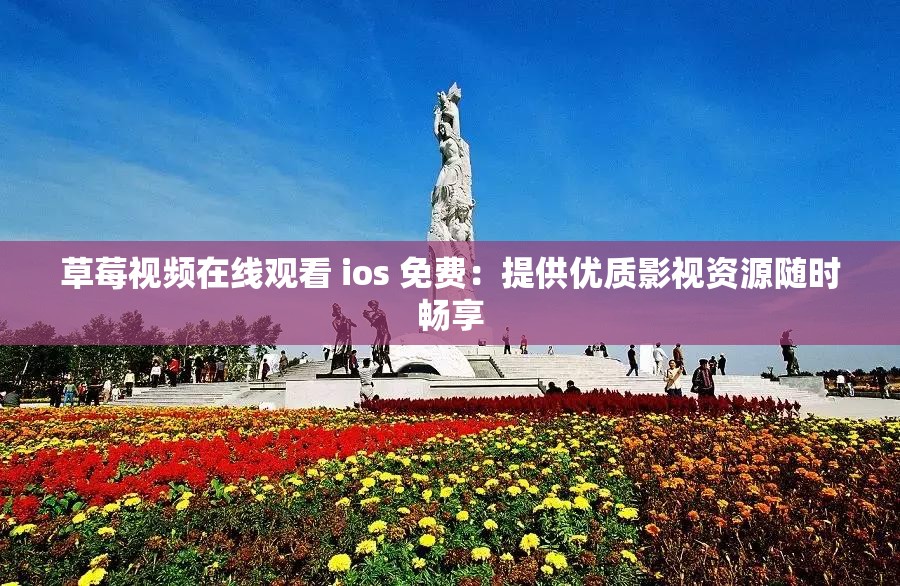 草莓视频在线观看 ios 免费：提供优质影视资源随时畅享