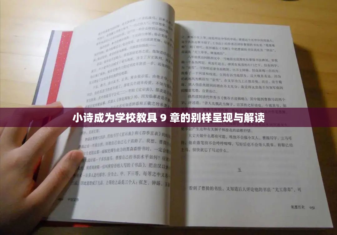 小诗成为学校教具 9 章的别样呈现与解读