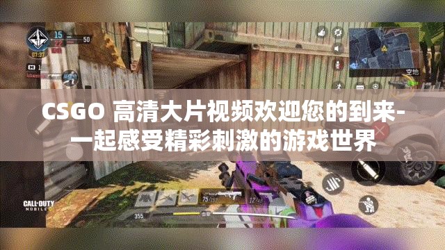 CSGO 高清大片视频欢迎您的到来-一起感受精彩刺激的游戏世界