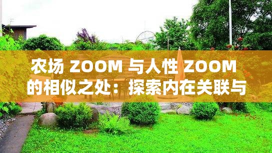 农场 ZOOM 与人性 ZOOM 的相似之处：探索内在关联与共通逻辑