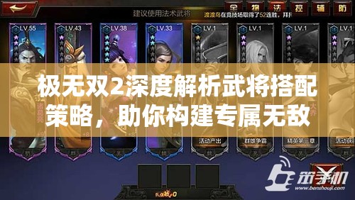 极无双2深度解析武将搭配策略，助你构建专属无敌战斗阵容