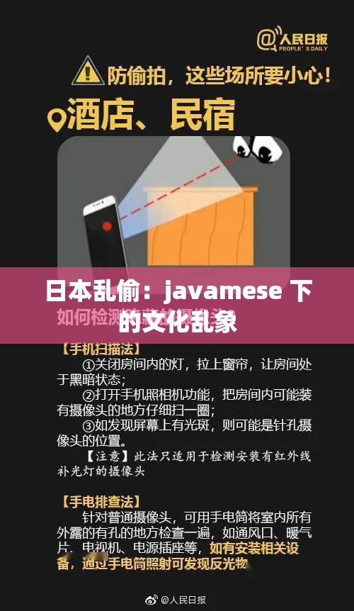 日本乱偷：javamese 下的文化乱象