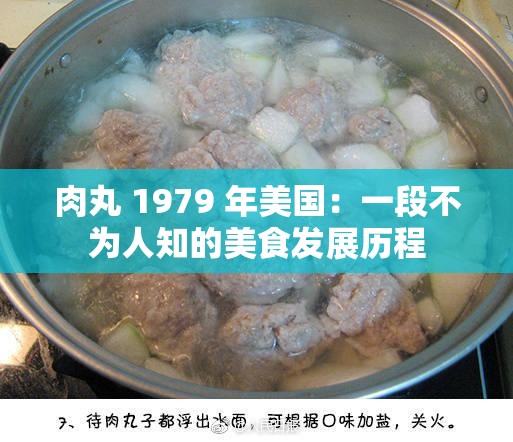 肉丸 1979 年美国：一段不为人知的美食发展历程