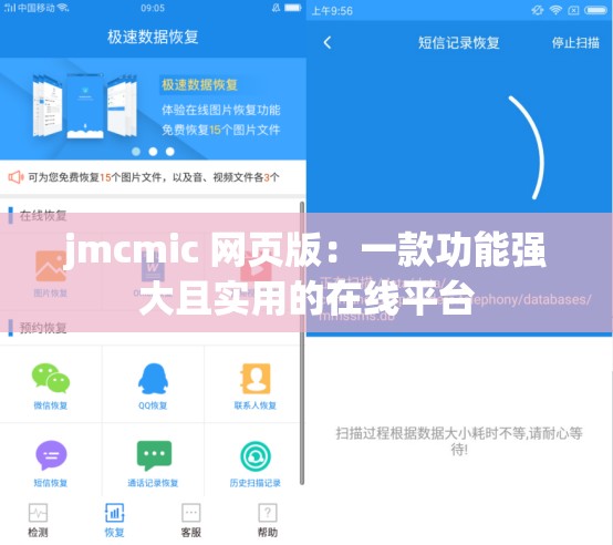 jmcmic 网页版：一款功能强大且实用的在线平台