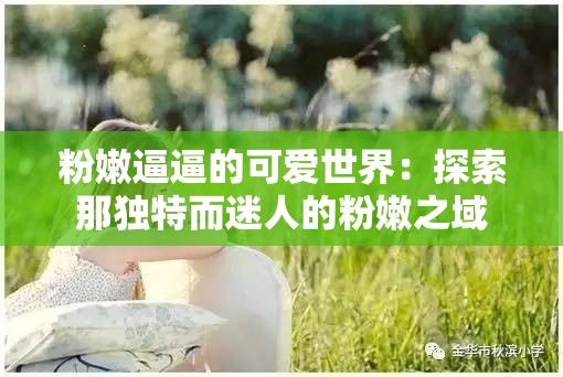 粉嫩逼逼的可爱世界：探索那独特而迷人的粉嫩之域