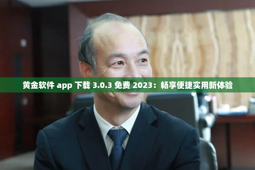 黄金软件 app 下载 3.0.3 免费 2023：畅享便捷实用新体验