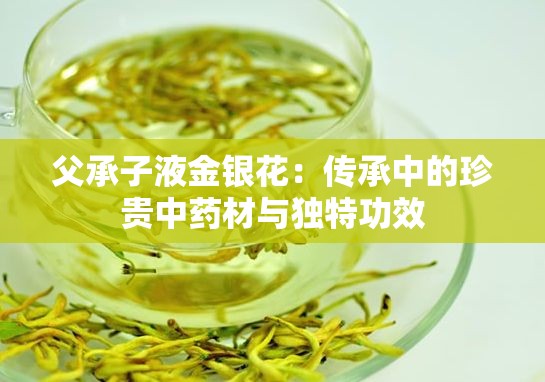 父承子液金银花：传承中的珍贵中药材与独特功效