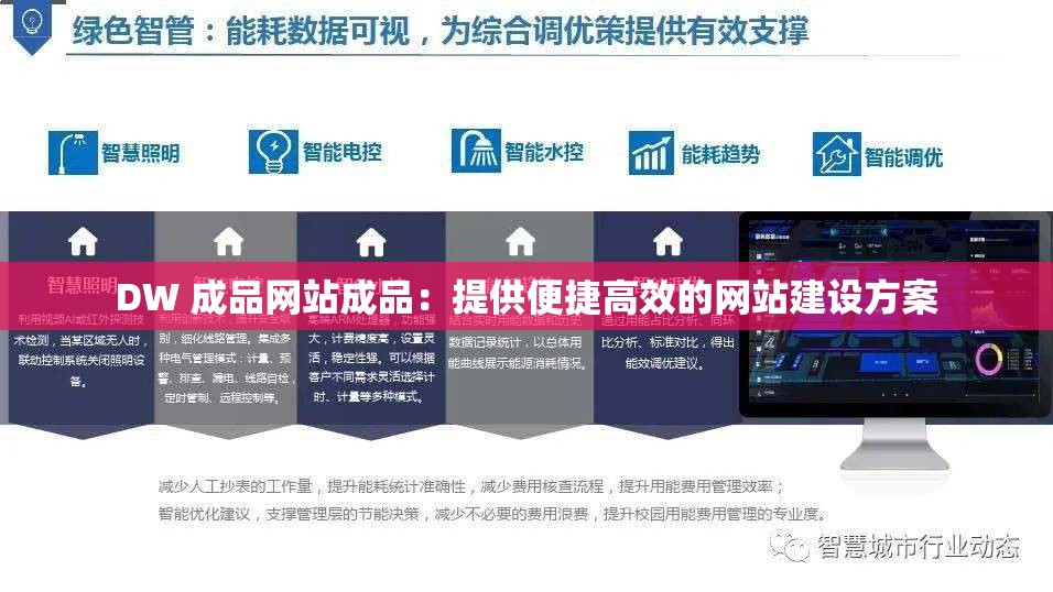 DW 成品网站成品：提供便捷高效的网站建设方案