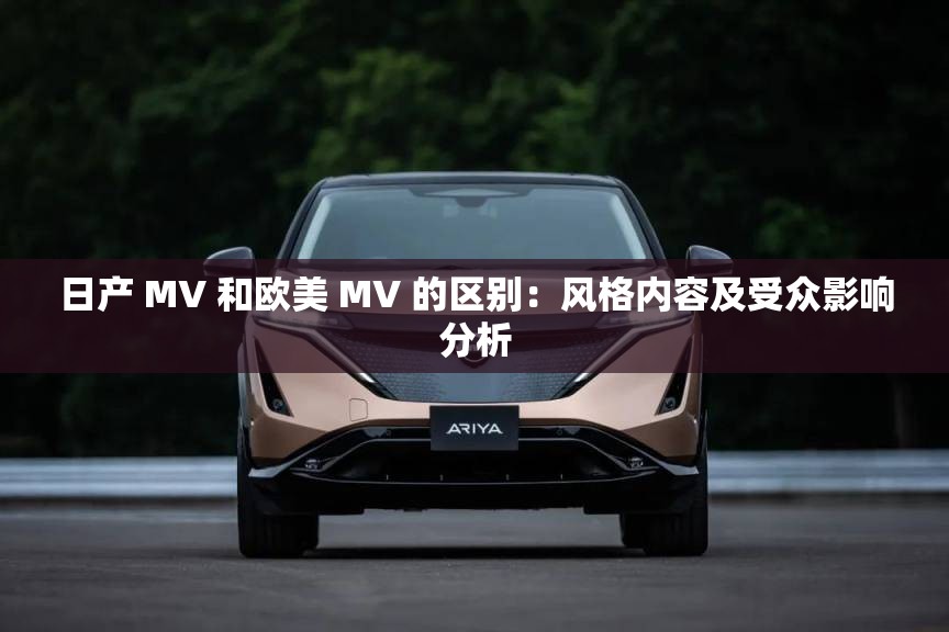 日产 MV 和欧美 MV 的区别：风格内容及受众影响分析