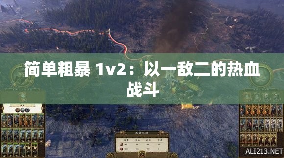 简单粗暴 1v2：以一敌二的热血战斗