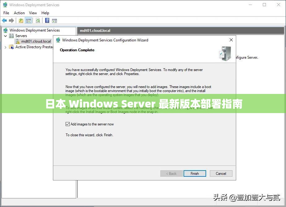 日本 Windows Server 最新版本部署指南