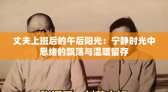 丈夫上班后的午后阳光：宁静时光中思绪的飘荡与温暖留存