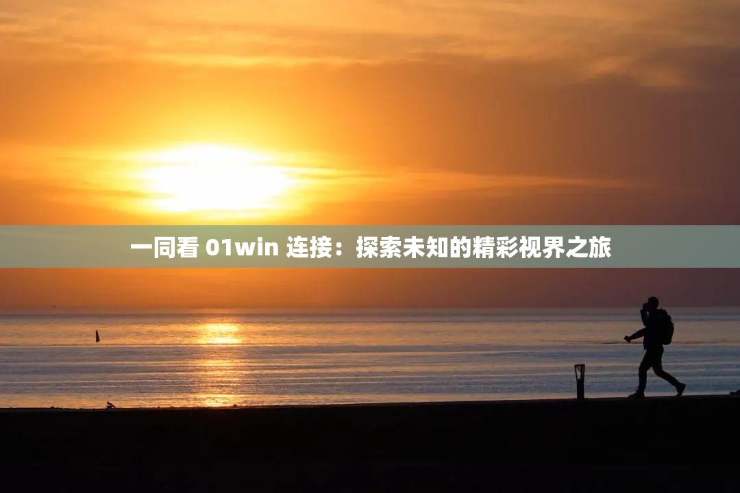 一同看 01win 连接：探索未知的精彩视界之旅