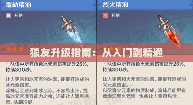 狼友升级指南：从入门到精通