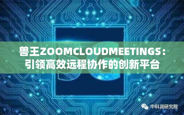 兽王ZOOMCLOUDMEETINGS：引领高效远程协作的创新平台