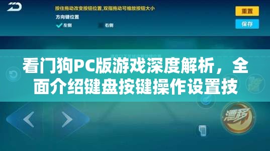 看门狗PC版游戏深度解析，全面介绍键盘按键操作设置技巧