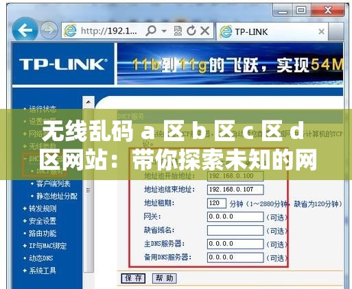 无线乱码 a 区 b 区 c 区 d 区网站：带你探索未知的网络世界