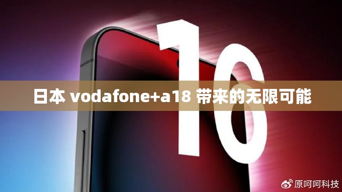 日本 vodafone+a18 带来的无限可能