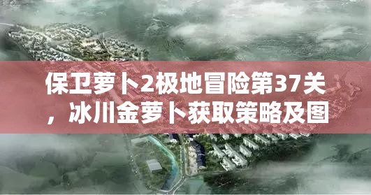 保卫萝卜2极地冒险第37关，冰川金萝卜获取策略及图文详解