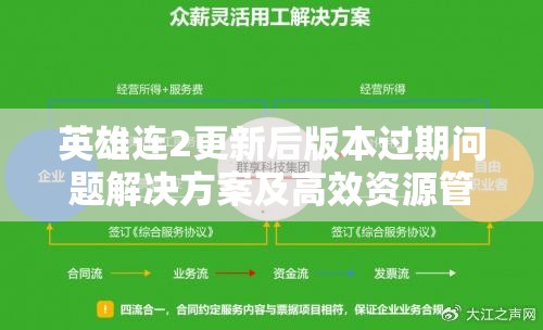 英雄连2更新后版本过期问题解决方案及高效资源管理策略