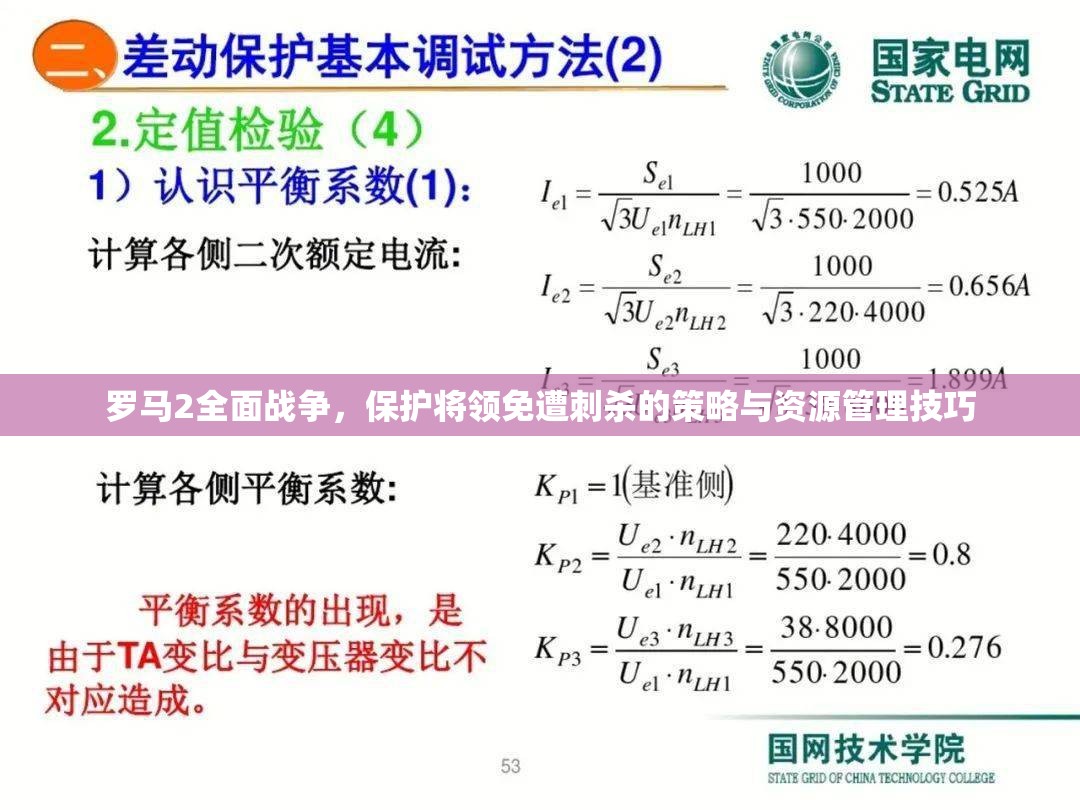 罗马2全面战争，保护将领免遭刺杀的策略与资源管理技巧