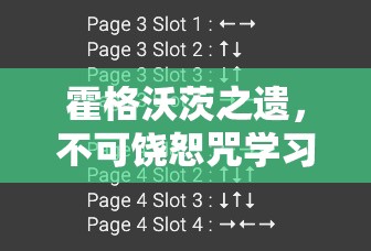 霍格沃茨之遗，不可饶恕咒学习及解锁攻略，全面解析资源管理方法