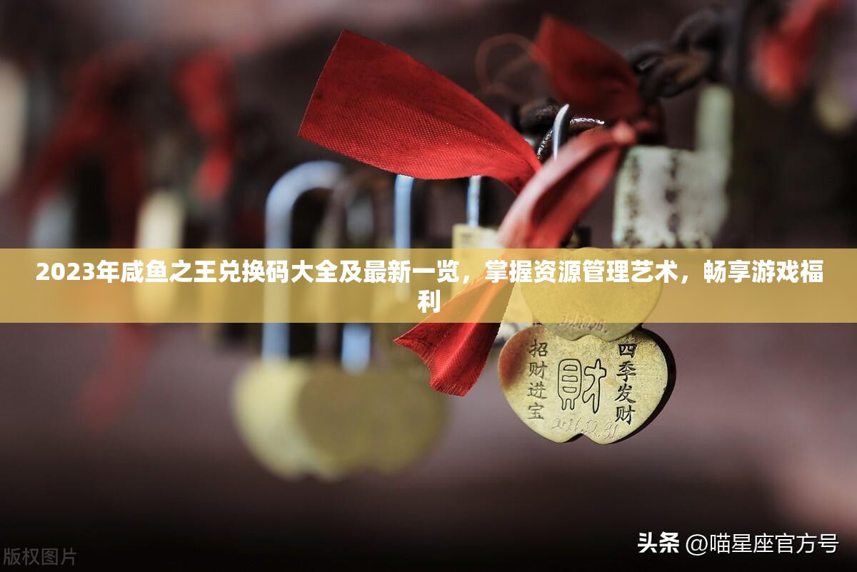 2023年咸鱼之王兑换码大全及最新一览，掌握资源管理艺术，畅享游戏福利