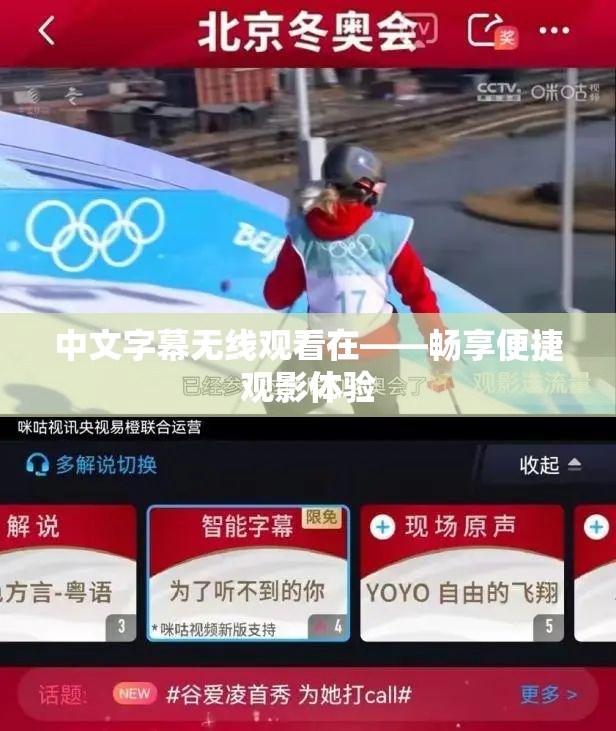 中文字幕无线观看在——畅享便捷观影体验