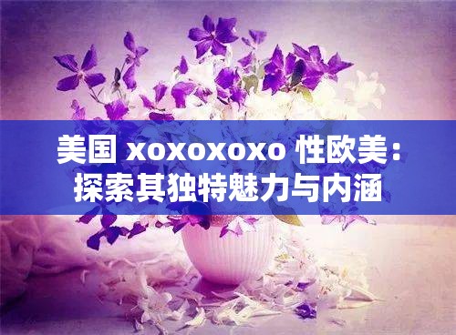 美国 xoxoxoxo 性欧美：探索其独特魅力与内涵