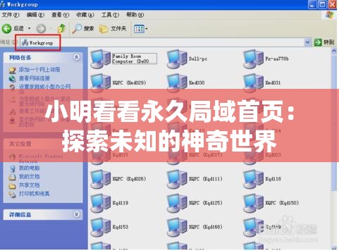 小明看看永久局域首页：探索未知的神奇世界