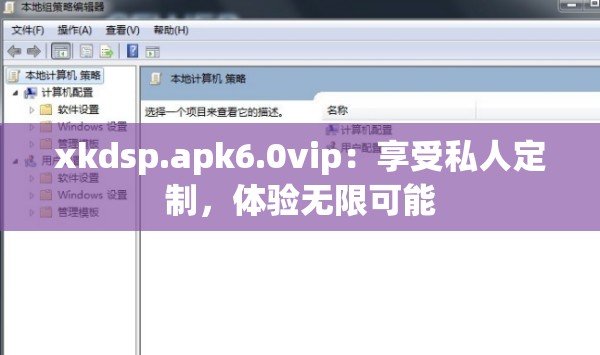 xkdsp.apk6.0vip：享受私人定制，体验无限可能