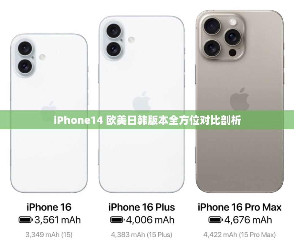 iPhone14 欧美日韩版本全方位对比剖析