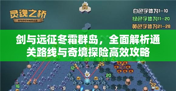 剑与远征冬霜群岛，全面解析通关路线与奇境探险高效攻略