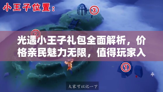 光遇小王子礼包全面解析，价格亲民魅力无限，值得玩家入手