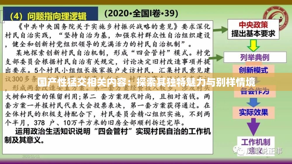 国产性猛交相关内容：探索其独特魅力与别样情境