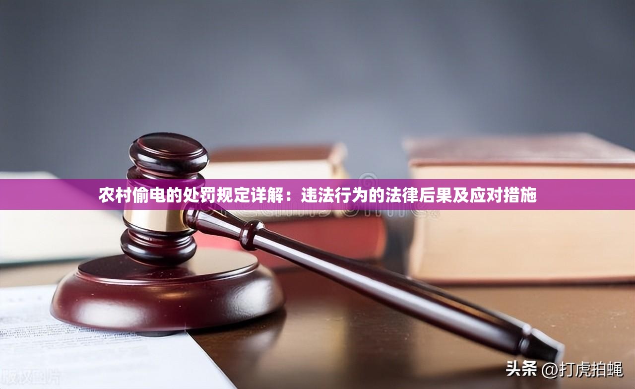 农村偷电的处罚规定详解：违法行为的法律后果及应对措施