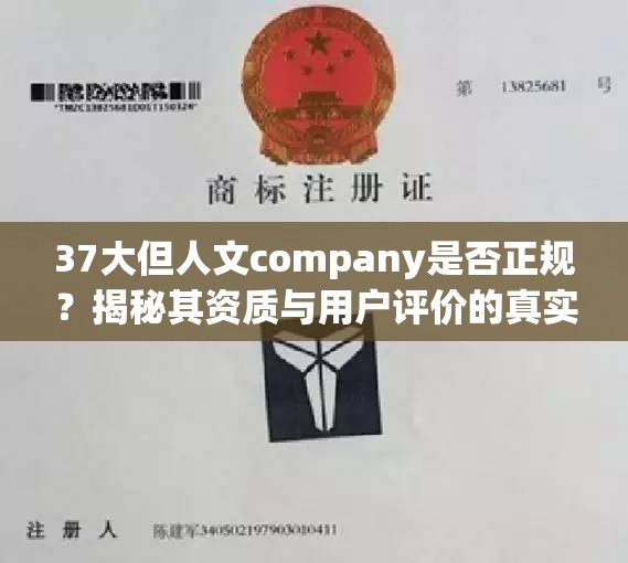 37大但人文company是否正规？揭秘其资质与用户评价的真实情况