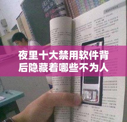 夜里十大禁用软件背后隐藏着哪些不为人知的原因呢夜里十大禁用软件为何会被禁用其原因究竟是什么夜里十大禁用软件遭禁用的根本原因究竟是什么呢