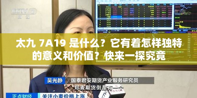 太九 7A19 是什么？它有着怎样独特的意义和价值？快来一探究竟