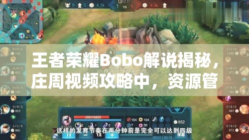 王者荣耀Bobo解说揭秘，庄周视频攻略中，资源管理艺术如何成就大神？