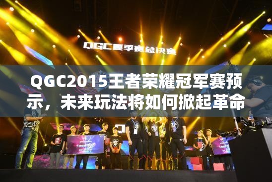 QGC2015王者荣耀冠军赛预示，未来玩法将如何掀起革命性变革？