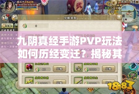 九阴真经手游PVP玩法如何历经变迁？揭秘其演变史悬念重重！