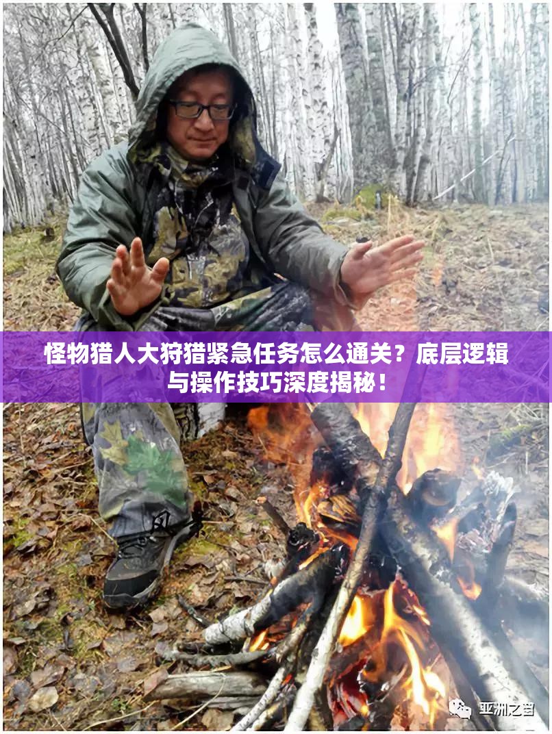 怪物猎人大狩猎紧急任务怎么通关？底层逻辑与操作技巧深度揭秘！